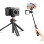 Ulanzi MT-16 Vlog Tripod Camerahouder/Selfie Stick w/ C