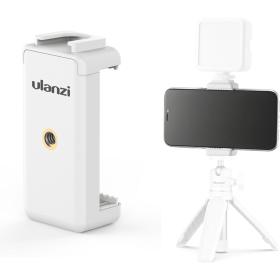 Ulanzi ST-07 Phone Holder Plastic w/ Cold Shoe White