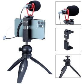 Ulanzi Smartphone Vlog Kit 3: Table Tripod + Houder + Mic