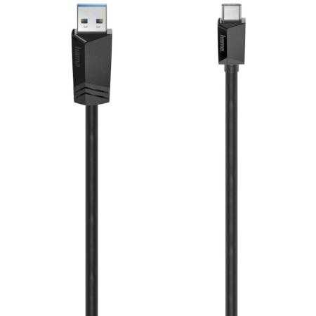 Hama USB-C-Cable USB-C - USB-A USB 3.2 GEN1 5 GBIT/s 0.25m