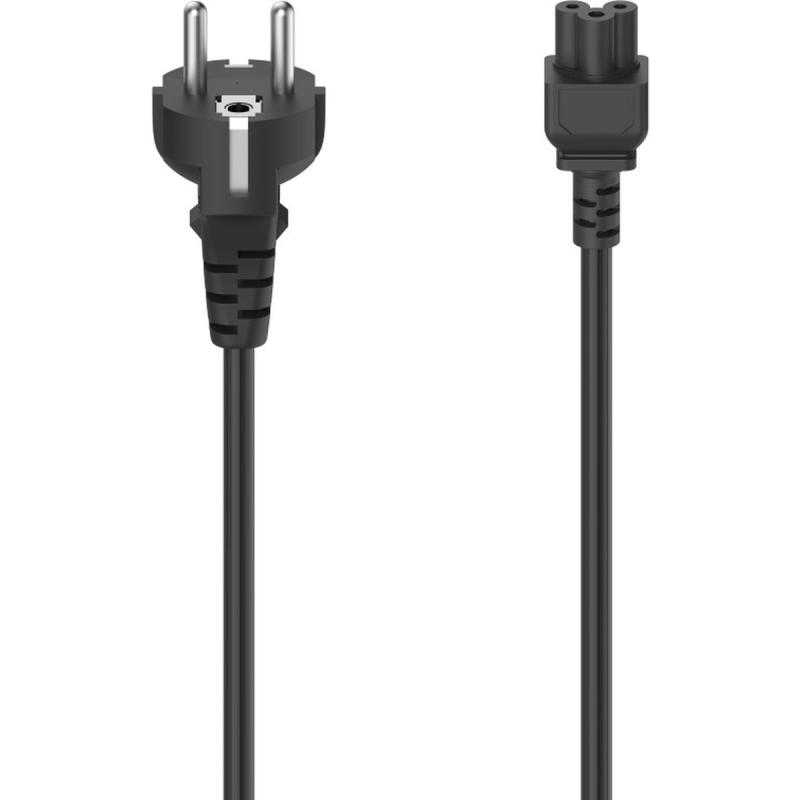Hama Cord Grounded Plug 3 Polig Mickey - Shuko 2.5m Black