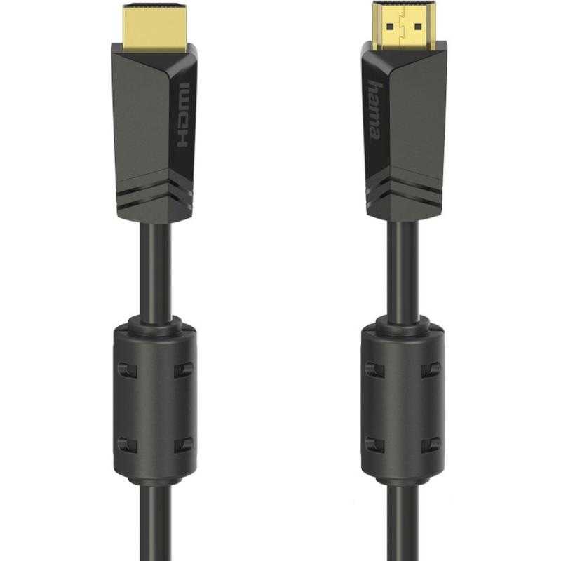 Hama High Speed HDMI-Cable 4K Ethernet 15m In Plastic Bag