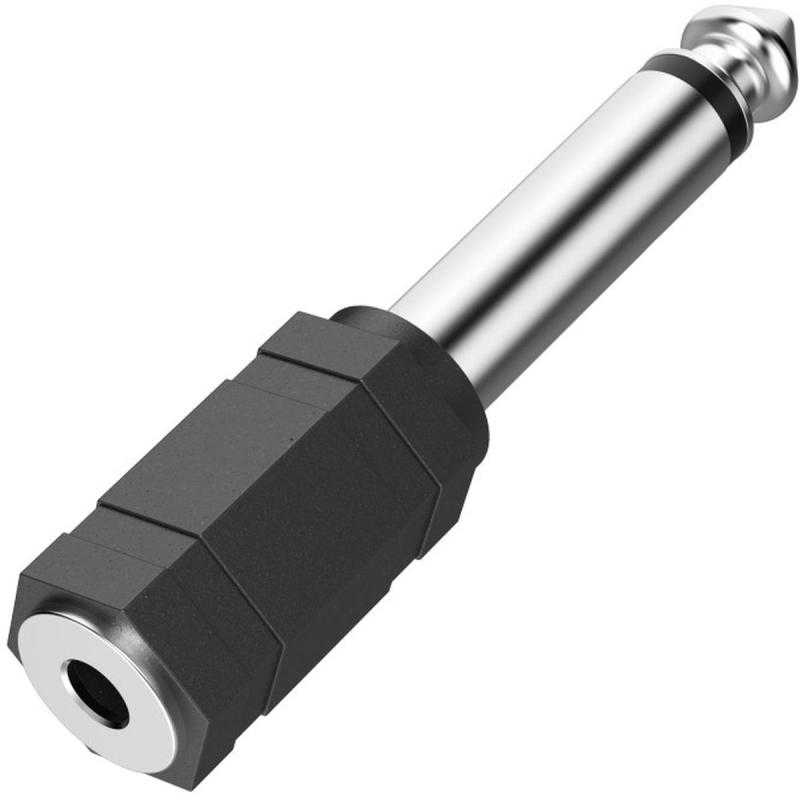 Hama Audio 3.5mm Jack Coupling Mono - 6.3mm Jack Plug Mono