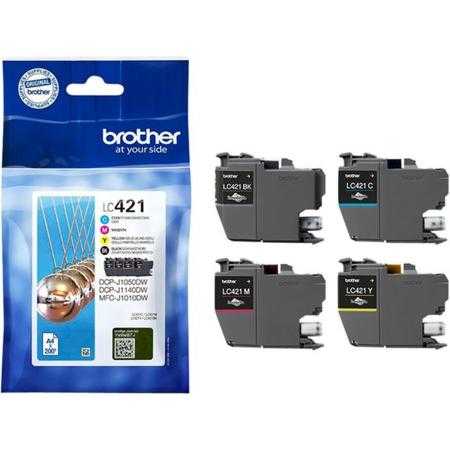 Brother LC421VAL 4pack Ink Cartridge