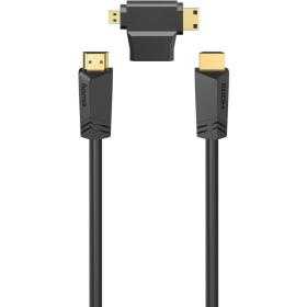 Hama High-Speed HDMI-Kabel.met Ethernet 1.5 M + HDMI-Adapter