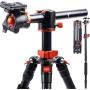 K&amp;F Concept Tripod T254A4 185cm Monopod And Tiltable Arm