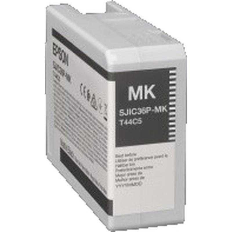 Epson SJIC36P MK Ink Cartridge For ColorWorks
