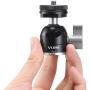 VIJIM VK-3 Ball Head w/ Cold Shoe-Mount And 1/4 Screw