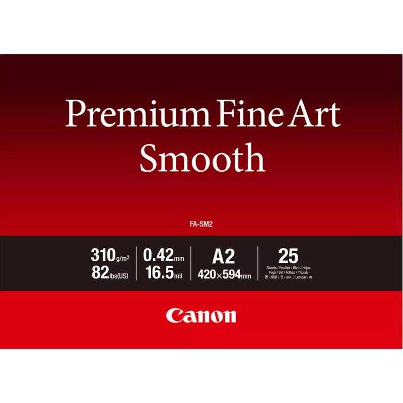 Canon FA-SM2 A2 25 Premium FineArt Smooth A2 2