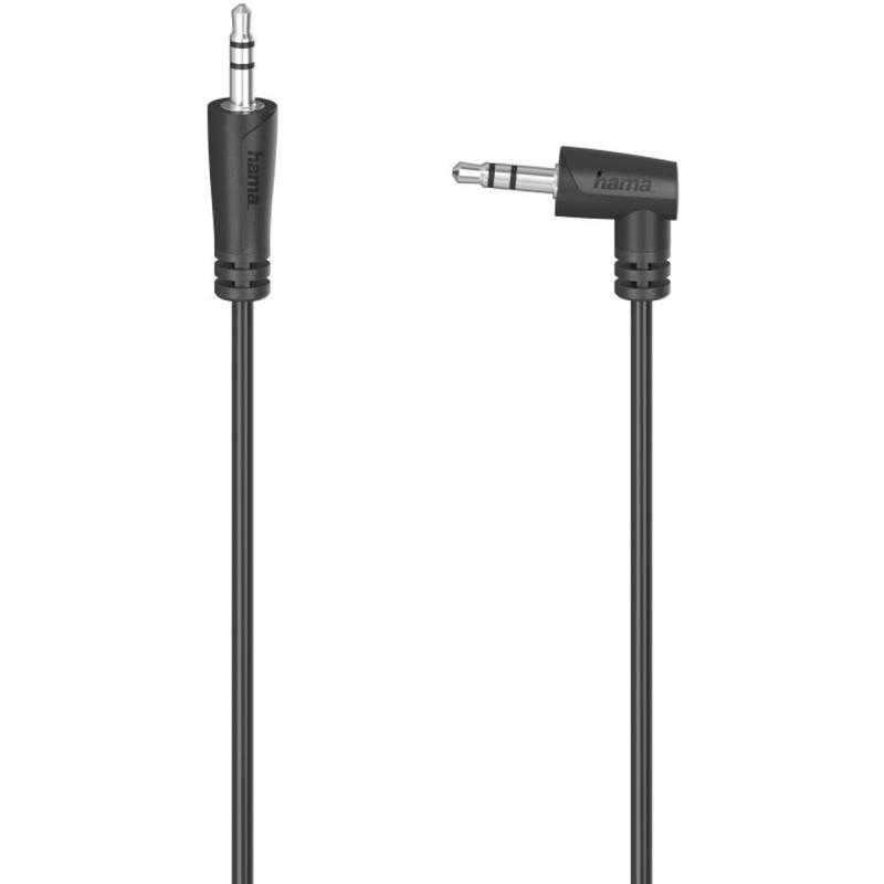 Hama Audio Cable 3.5mm Jack 90 Deg 3.5mm Jack Stereo 0.5 M