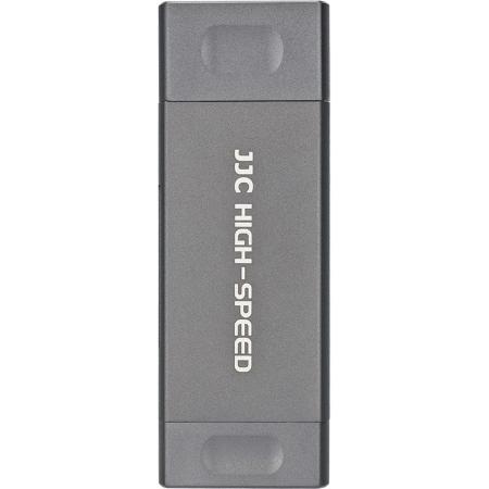 JJC CR-UTC4AC USB 3.1 Card Reader Grey