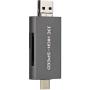 JJC CR-UTC4AC USB 3.1 Card Reader Grey