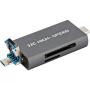 JJC CR-UTC4AC USB 3.1 Card Reader Grey