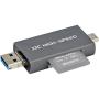 JJC CR-UTC4AC USB 3.1 Card Reader Grey