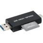 JJC CR-UTC4AC USB 3.1 Card Reader Black