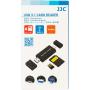 JJC CR-UTC4AC USB 3.1 Card Reader Black