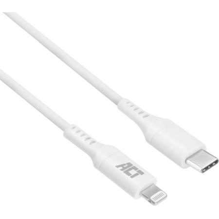 ACT USB-C To Lightning Charging/Data Cable 1 M Mfi Certified