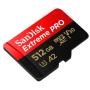 SanDisk MicroSDXC Extreme Pro 512GB 200/140 MB/s A2 V30 dl 2