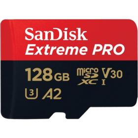 SanDisk Extreme Pro MicroSDXC 128GB+SD Adapter A