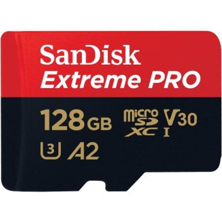 SanDisk Extreme Pro MicroSDXC 128GB+SD Adapter A