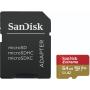 SanDisk Extreme MicroSDXC 64GB SD Adapter Action