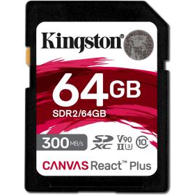 Kingston 64GB Canvas React Plus SDXC