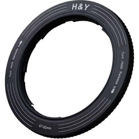 H&amp;Y RevoRing 67-82mm Var Adapter For 82mm Filters (HY-RS82)