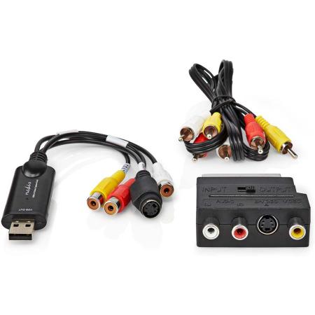 Nedis Videograbber | USB 2.0 | 480p | A/V-Cable / Scart