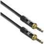 ACT 10m HQ Audio Connection Cable 3.5mm Stereo Jack Male