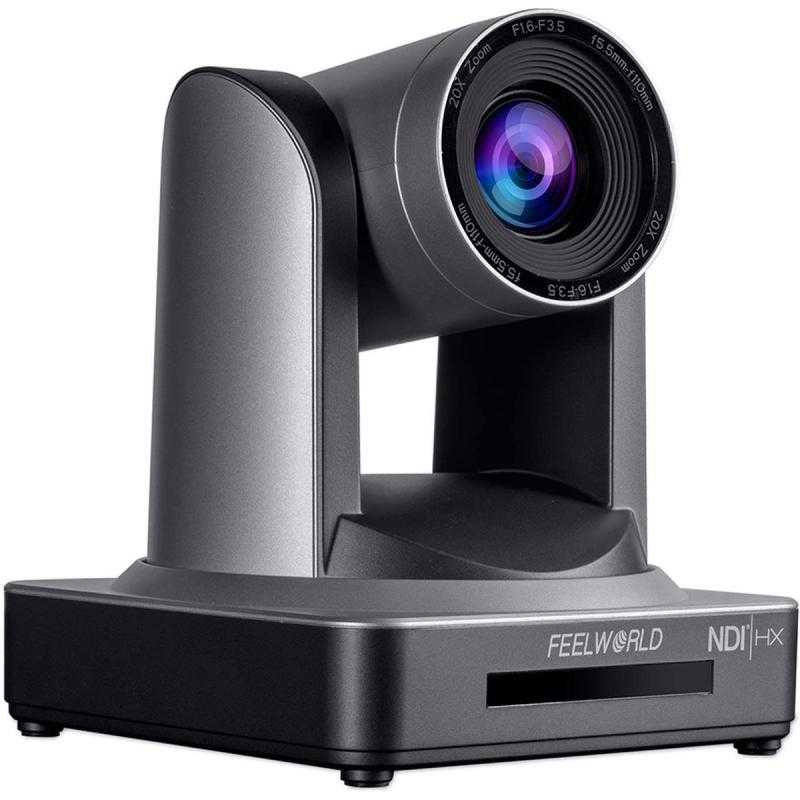 Feelworld NDI20X Live Streaming PTZ Camera w/ 20X Optical Z