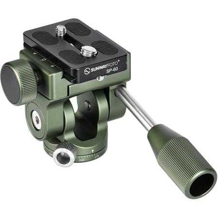Sunwayfoto 2-WAY Head For Scopes w/ QR Plate (PH-01G)