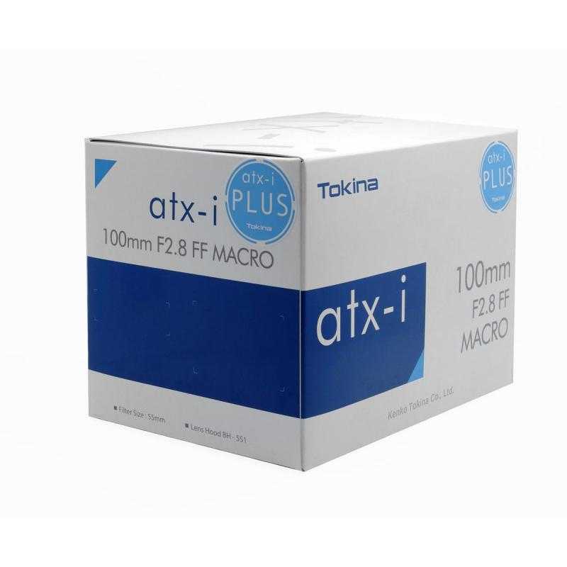 Tokina ATX-I 100mm Plus f/2.8 FF Macro Caf