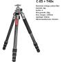 KingJoy C85 Carbon Tripod + T40X