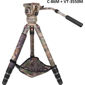 KingJoy C86m Carbon Tripod + VT-3550M