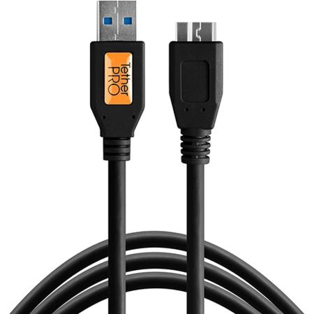 TetherTools TetherPro USB 3.0 To Micro-B 6&amp;#039; (1.8m) Black