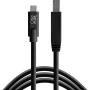 TetherTools TetherPro USB-C To 3.0 Male B 15&amp;#039; (4.6m) Black