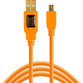 TetherTools TetherPro USB 2.0 To Mini-B 5-PIN 30cm HV Orange