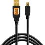 TetherTools TetherPro USB 2.0 To Mini-B 5-PIN 4.6m Black