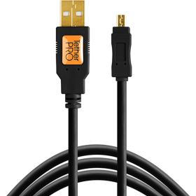 TetherTools TetherPro USB 2.0 To Mini-B 8-PIN 30cm Black