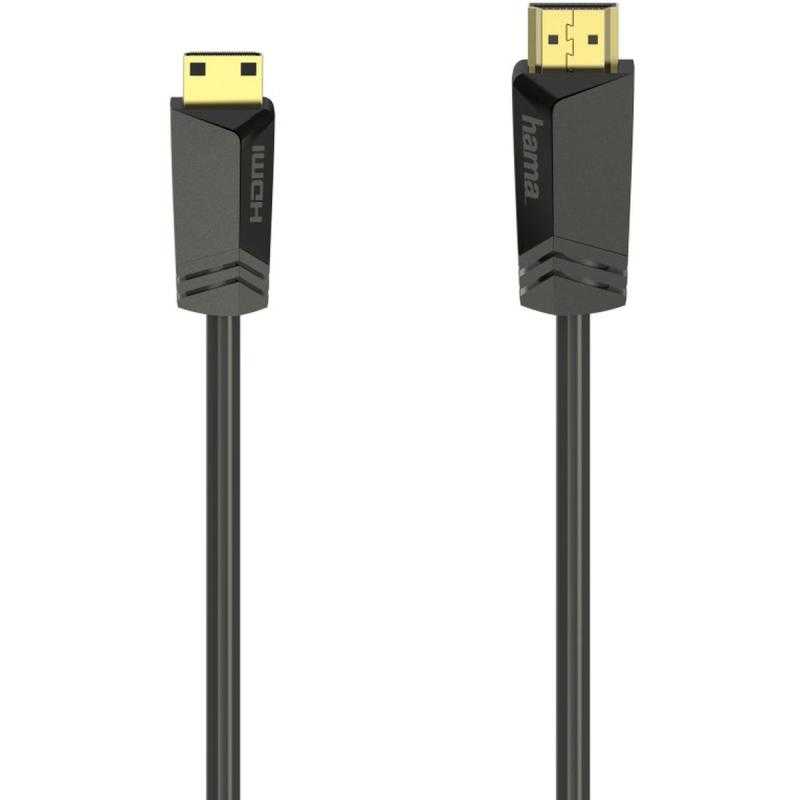 Hama High-Speed HDMI-Cable Conn Type A - Conn Type C (Mini) Ethernet 1.5 M