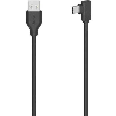 Hama USB-C-Cable USB-C-Plug - USB-A-Plug 90 USB 2.0 480 MBIT/s 0.75m