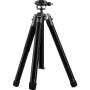 Fotopro FLY-1 Aluminium Grey / Black Tripod