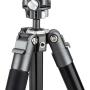 Fotopro FLY-1 Aluminium Grey / Black Tripod