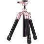 Fotopro FREE-1 Aluminium Pink / Black Tripod