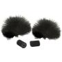 Rycote Black Lavalier Windjammer - Pair