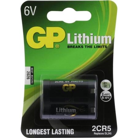 GP Photo Lithium 2CR5 (DL245) Blister 1