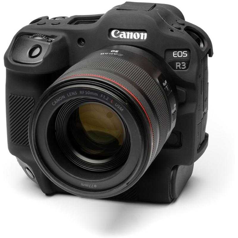 easyCover Body Cover For Canon R3 Black