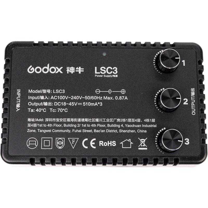 Godox Power Supply LSC3 For LST60