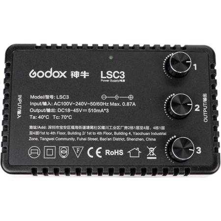 Godox Power Supply LSC3 For LST60
