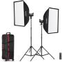 Godox SL100BI LED Video Light Two Light Kit